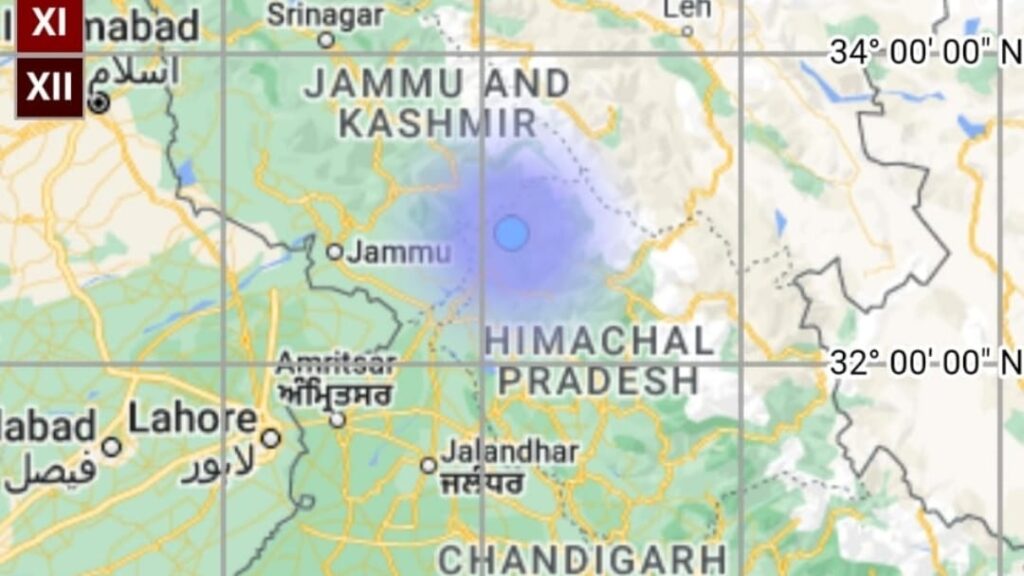 2.6 magnitude earthquake jolt Chamba 2.6 magnitude earthquake jolt Chamba HIMACHAL HEADLINES