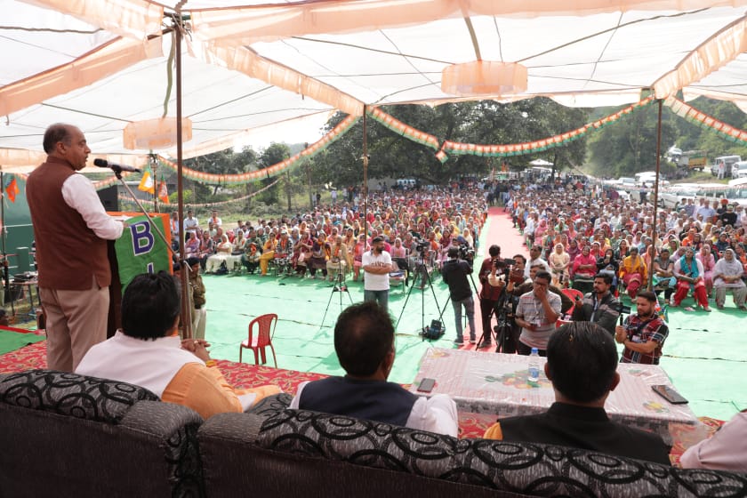 Congress leaders are compaining by calling themselves future CM to secure their seats: Jai Ram Thakur HIMACHAL HEADLINES