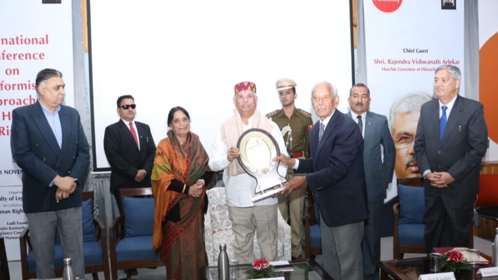 Governor addresses International Conference on Reformist Approaches to Human Rights at Shoolini University HIMACHAL HEADLINES
