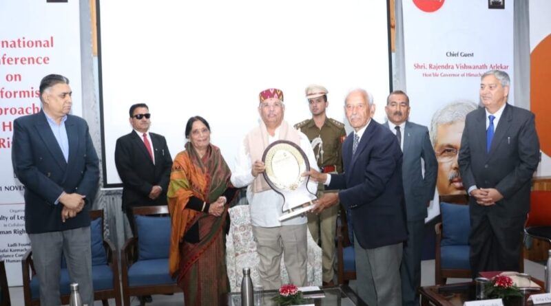 Governor addresses International Conference on Reformist Approaches to Human Rights at Shoolini University HIMACHAL HEADLINES