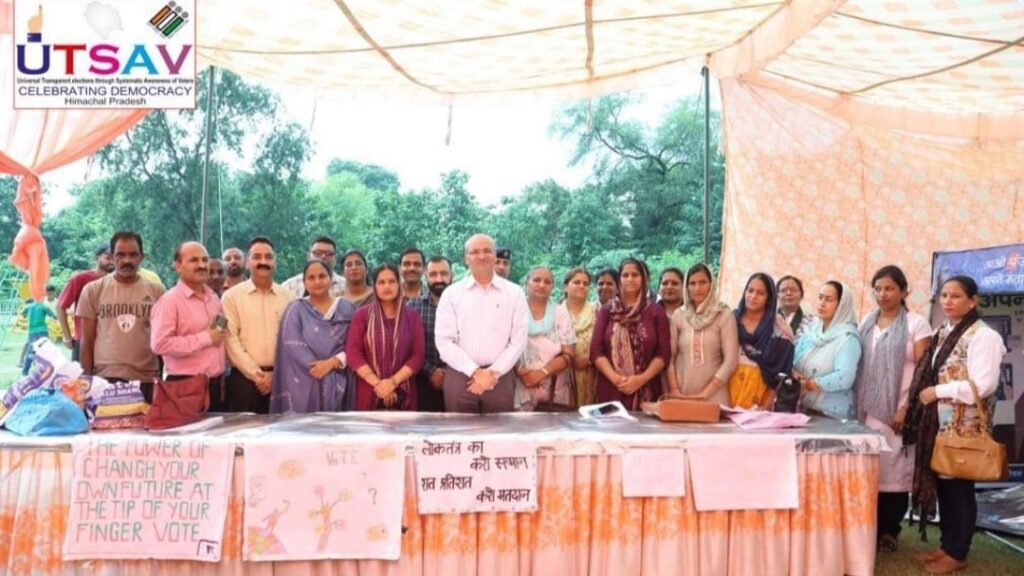 Due to Mission-277 campaign launched by State Election Department 6 per cent increase was achieved in targeted 277 polling stations Due to Mission-277 campaign launched by State Election Department 6 per cent increase was achieved in targeted 277 polling stations HIMACHAL HEADLINES