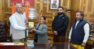Newly appointed Member of CBFC calls on Governor HIMACHAL HEADLINES