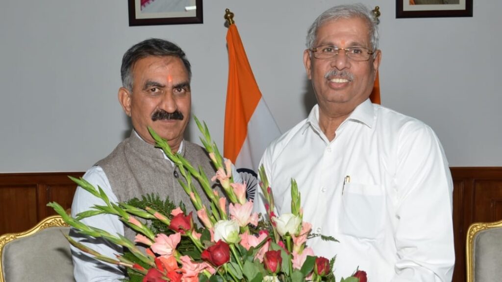 CM calls on Governor CM calls on Governor HIMACHAL HEADLINES
