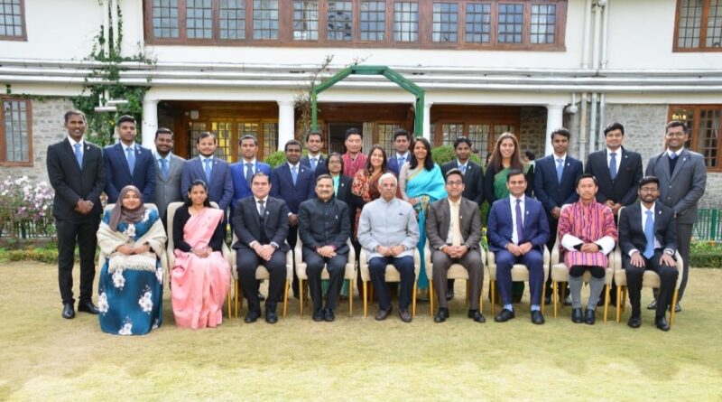 Governor presides over inauguration ceremony of 2022 batch of IA&AS HIMACHAL HEADLINES