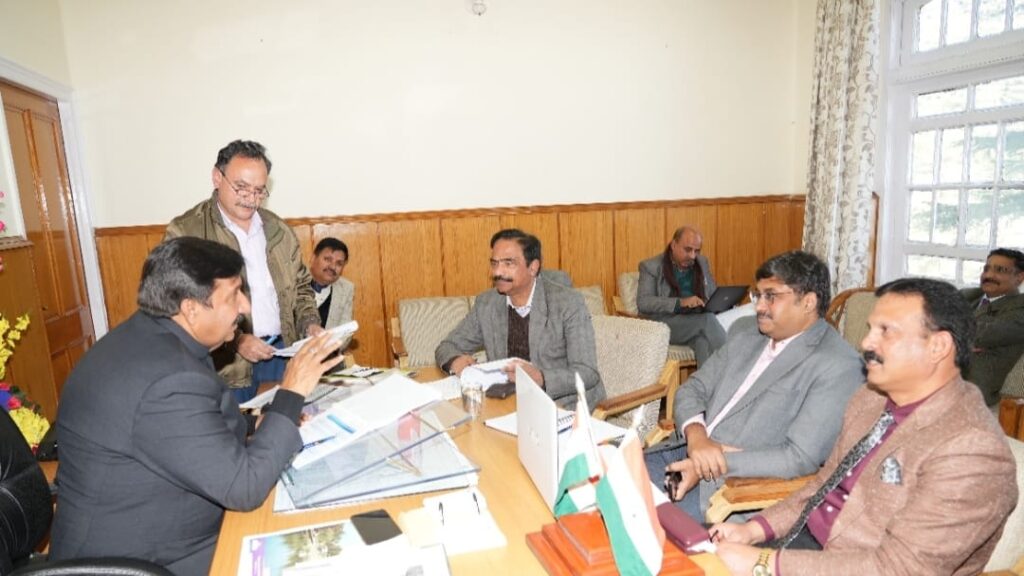 Deputy Chief Minister reviews functioning of Jal Shakti and Transport Department HIMACHAL HEADLINES