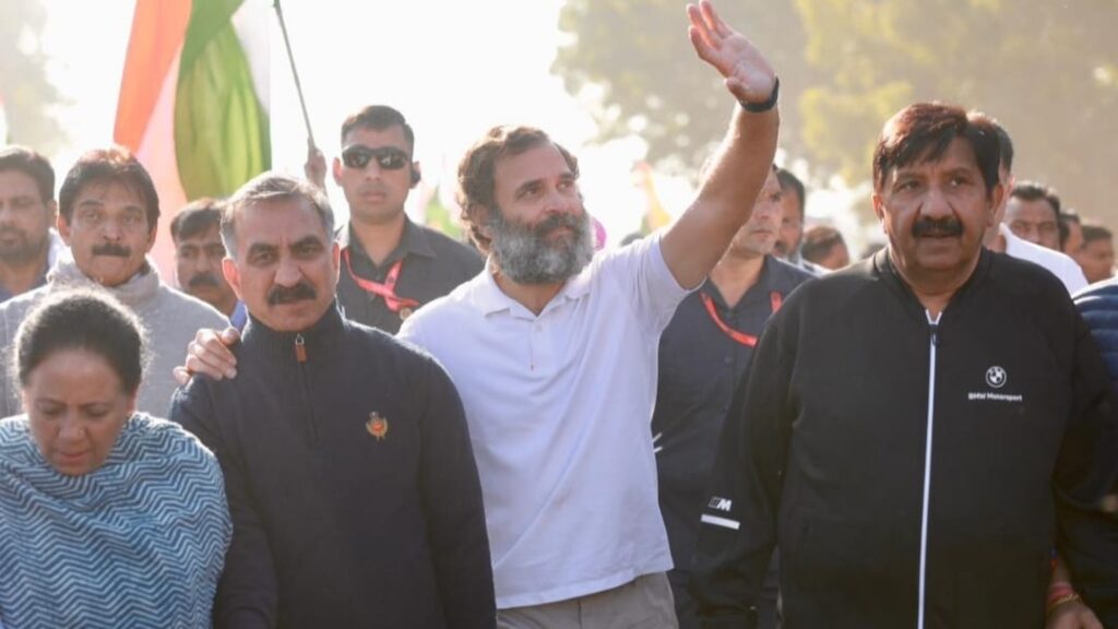 CM, Deputy CM and MLAs participate in ‘Bharat Jodo Yatra’ in Rajasthan CM, Deputy CM and MLAs participate in ‘Bharat Jodo Yatra’ in Rajasthan HIMACHAL HEADLINES