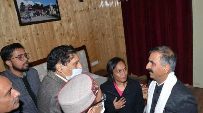 Sukhu reaches out to Poor and Vulnerable HIMACHAL HEADLINES
