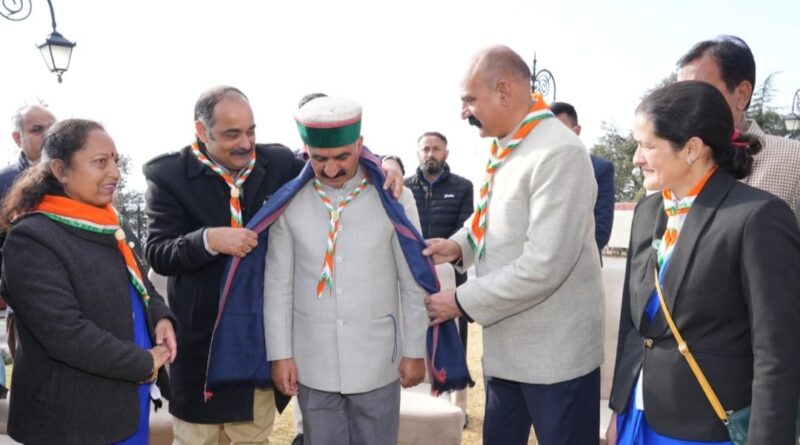 <strong>Delegation of Scouts and Guides calls on CM</strong> HIMACHAL HEADLINES