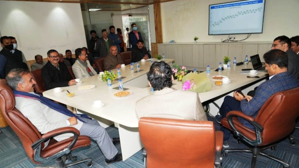 Government to start innovative schemes for redressal of public grievances: Sukhu HIMACHAL HEADLINES