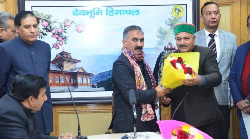 Bragta relished Sita Ram Chana Bhutra after elevating to CPS HIMACHAL HEADLINES