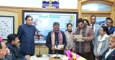 Sanjay Awasthi to look after PWD, Health and IP&R HIMACHAL HEADLINES