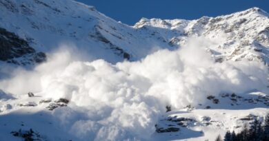 Avalanche may loom large in 4 district of Himachal SASE HIMACHAL HEADLINES