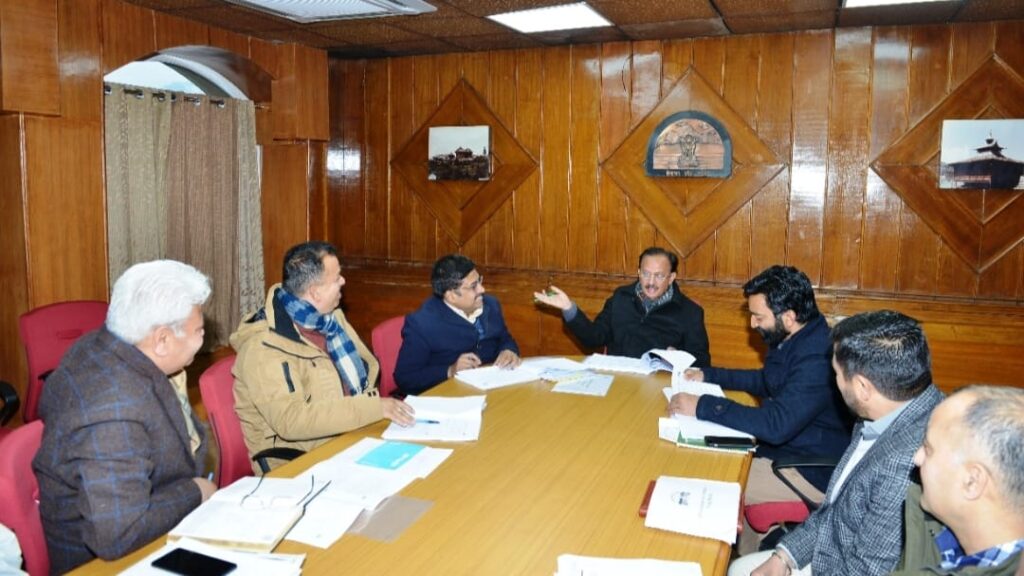 Industries Minister reviews ongoing industrial projects HIMACHAL HEADLINES
