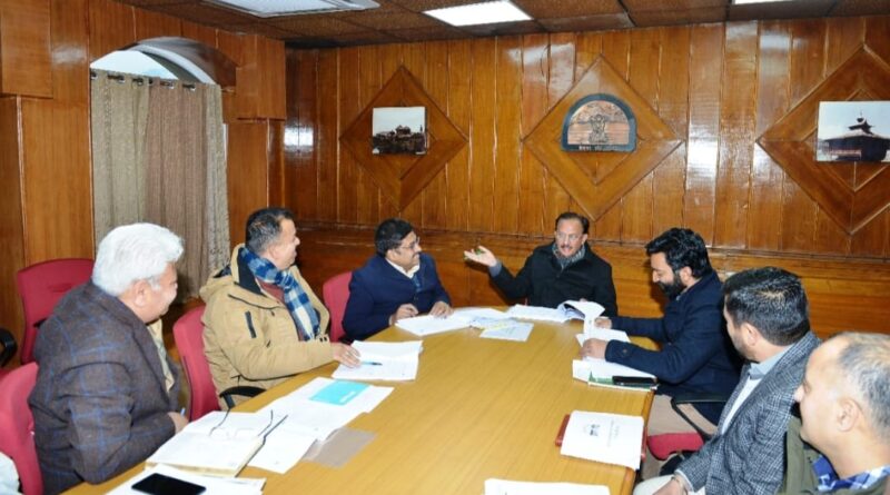 Industries Minister reviews ongoing industrial projects HIMACHAL HEADLINES