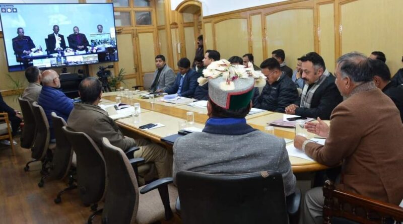CM urges Union government to enhance disaster fund for Himachal HIMACHAL HEADLINES