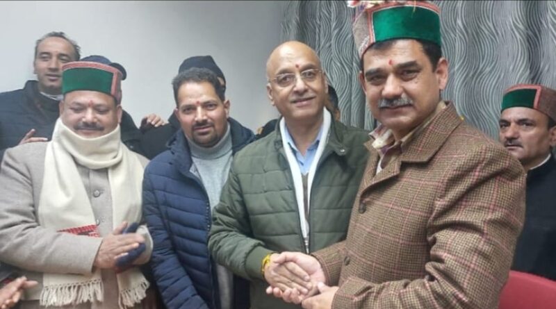 CPS, IPR Sanjay Awasthi assumes office HIMACHAL HEADLINES