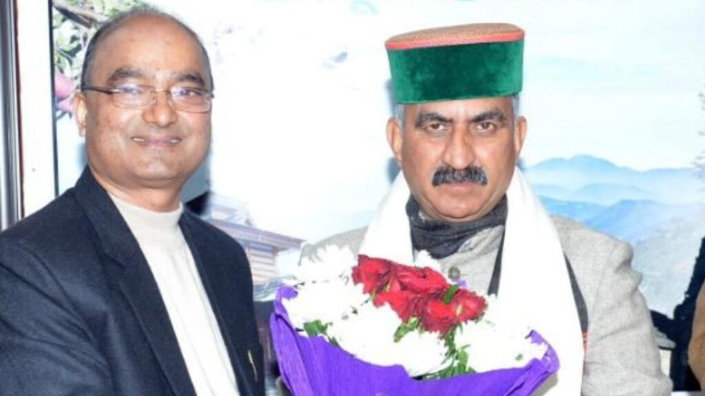 N.L Sharma, CMD, SJVN meets Chief Minister of Himachal Pradesh N.L Sharma, CMD, SJVN meets Chief Minister of Himachal Pradesh HIMACHAL HEADLINES