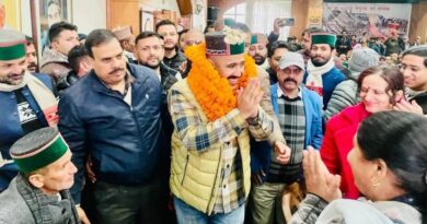 Vikramaditya said he is committed to the overall development of his constituency as well as the state HIMACHAL HEADLINES