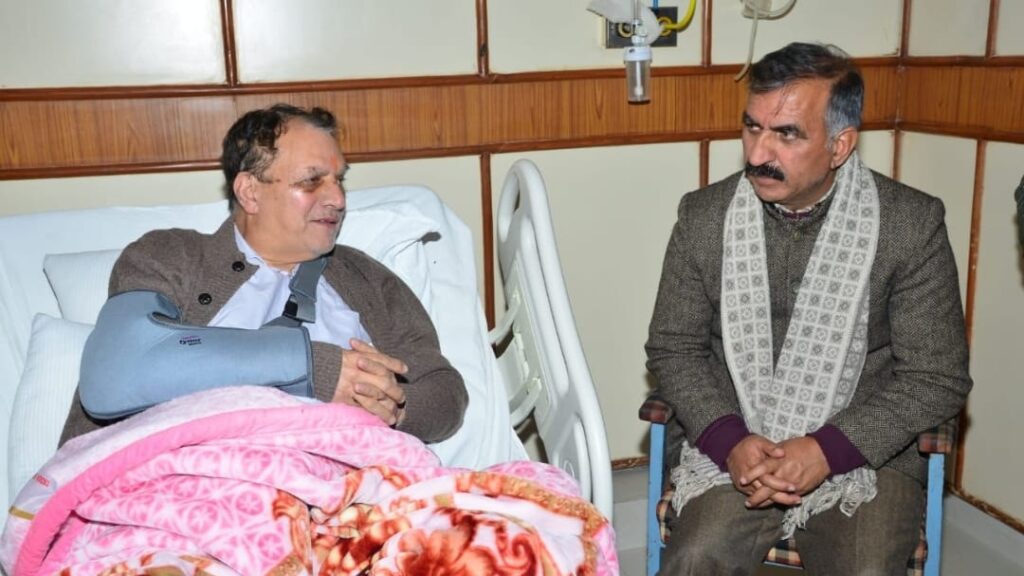 CM asks well-being of Former Minister HIMACHAL HEADLINES