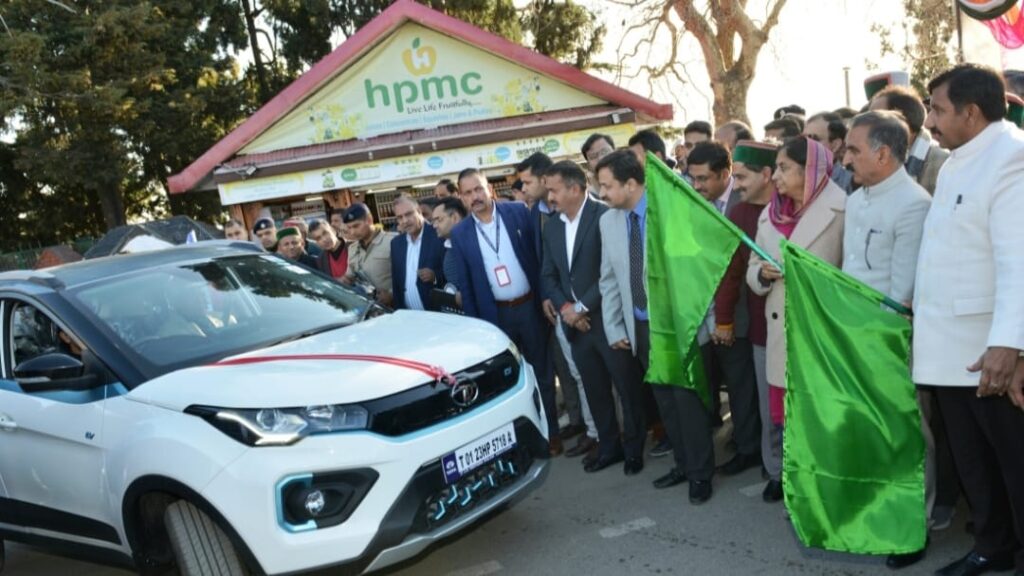 Himachal's Transport Department becomes first in the Country to switch over to electrical vehicles HIMACHAL HEADLINES