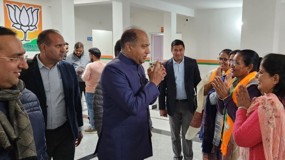 Old pension scheme is not visible in Himachal: Jairam HIMACHAL HEADLINES