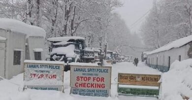 Snowfall at high reaches of Himachal, Mercury stays above normal HIMACHAL HEADLINES