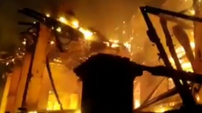 A Women & livestock burnt down in devastating fire at Sarahan HIMACHAL HEADLINES
