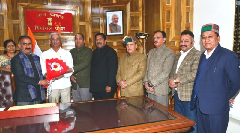 Himachal CM bids warm farewell to Governor HIMACHAL HEADLINES