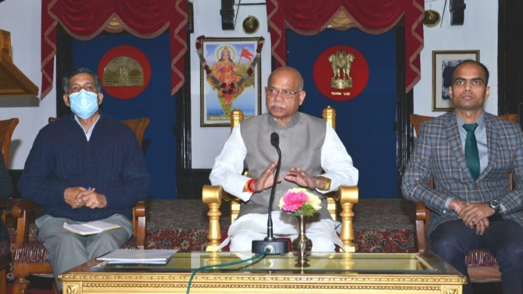 Governor directs Raj Bhavan staff to work in coordination HIMACHAL HEADLINES