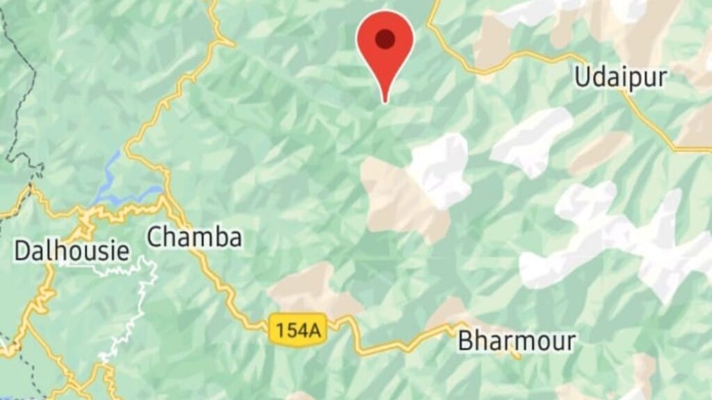 3.70 magnitude earthquake jolts Chamba district of Himachal 3.70 magnitude earthquake jolts Chamba district of Himachal HIMACHAL HEADLINES