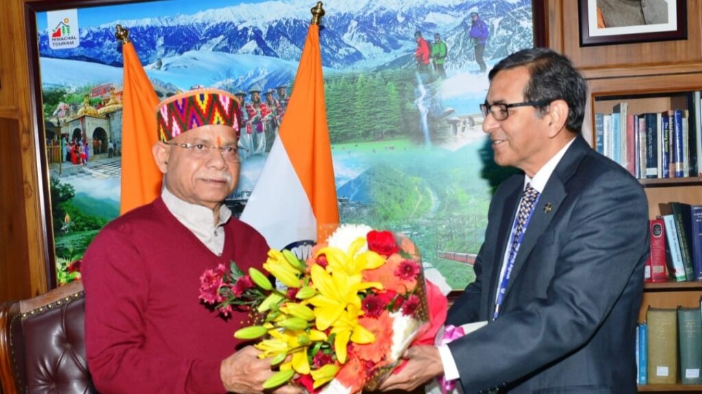 RBI Regional Director calls on Himachal Governor RBI Regional Director calls on Himachal Governor HIMACHAL HEADLINES