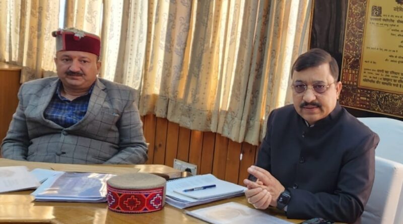 Himachal got a gift of 8478 crores in the general budget: Kashyap HIMACHAL HEADLINES