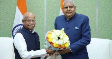 Himachal Governor meets Vice President of India HIMACHAL HEADLINES