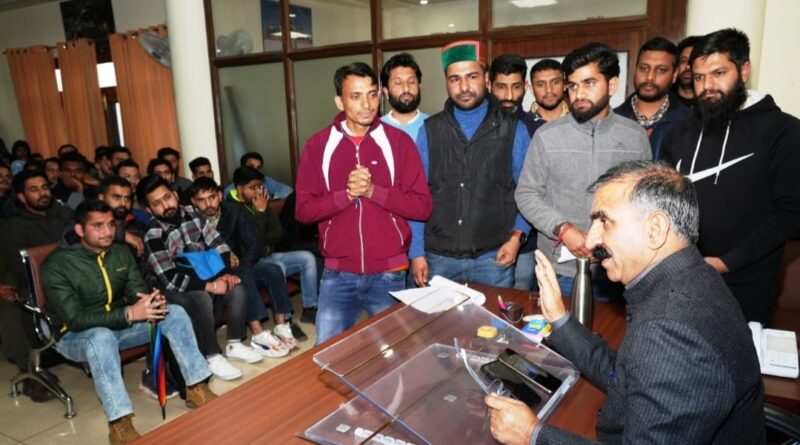 Delegation of JOA IT call on CM Sukhvinder Singh Sukhu Delegation of JOA IT call on CM Sukhvinder Singh Sukhu HIMACHAL HEADLINES