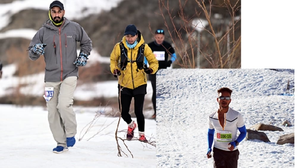 Second edition of snow marathon in Himachal HIMACHAL HEADLINES