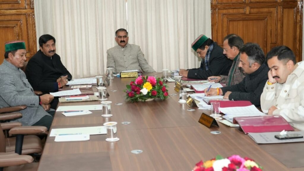 Himachal Cabinet Decisions Himachal Cabinet Decisions HIMACHAL HEADLINES