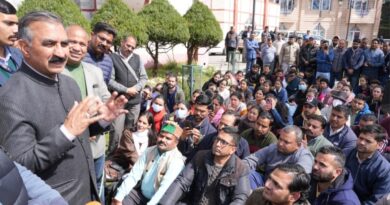 Outsource Employees Association call on Sukhu HIMACHAL HEADLINES