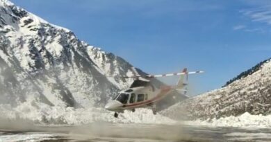 Emergency Helicopter rescue two patients from Dodrakawar HIMACHAL HEADLINES