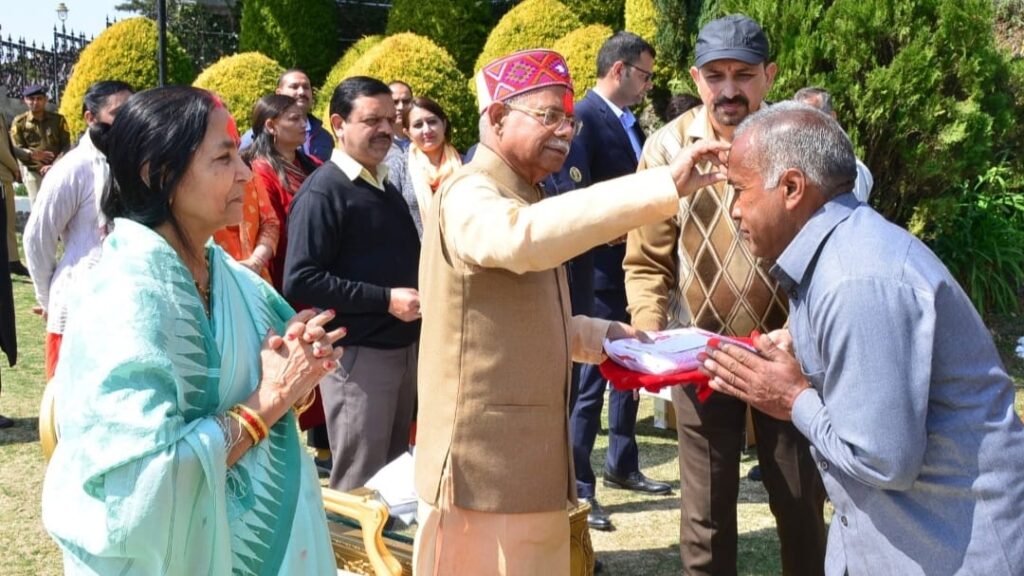 Governor, CM and Deputy CM greets people on Holi HIMACHAL HEADLINES