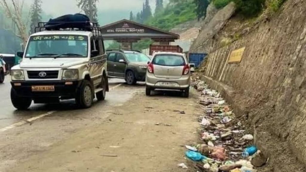 High Court seeks reply from Centre & State over littering of the Atal Tunnel High Court seeks reply from Centre & State over littering of the Atal Tunnel HIMACHAL HEADLINES