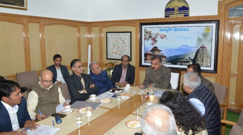 Resolve bottlenecks to complete Shongtong Hydroelectric Project by 2025: Sukhu HIMACHAL HEADLINES