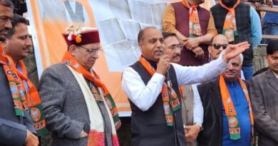 BJP hold agitation against closing institutions by Cong  HIMACHAL HEADLINES