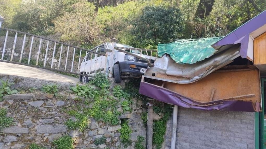 Himachal High court reader rammed by a car at US club in Shimla HIMACHAL HEADLINES