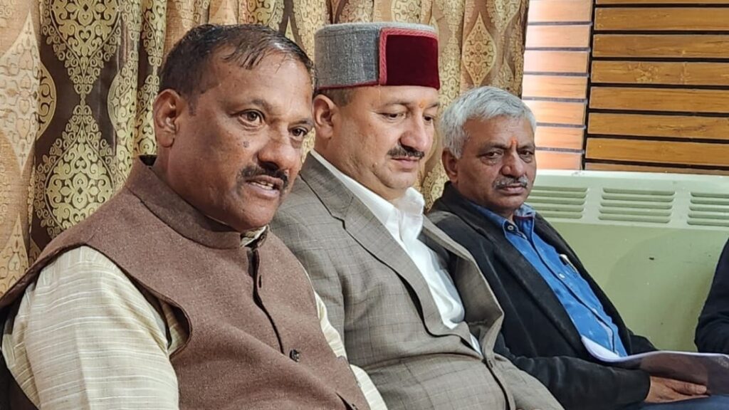 Congress making fraud votes: Sukhram HIMACHAL HEADLINES