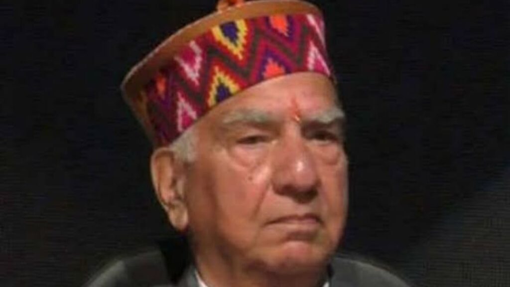 Entire Himachal should fight the disaster unitedly : Shanta HIMACHAL HEADLINES