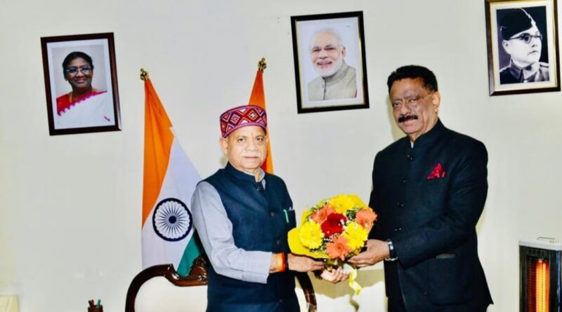 Kuldeep Singh Rathore meets Governor discuss issue related to drugs amongst youth HIMACHAL HEADLINES