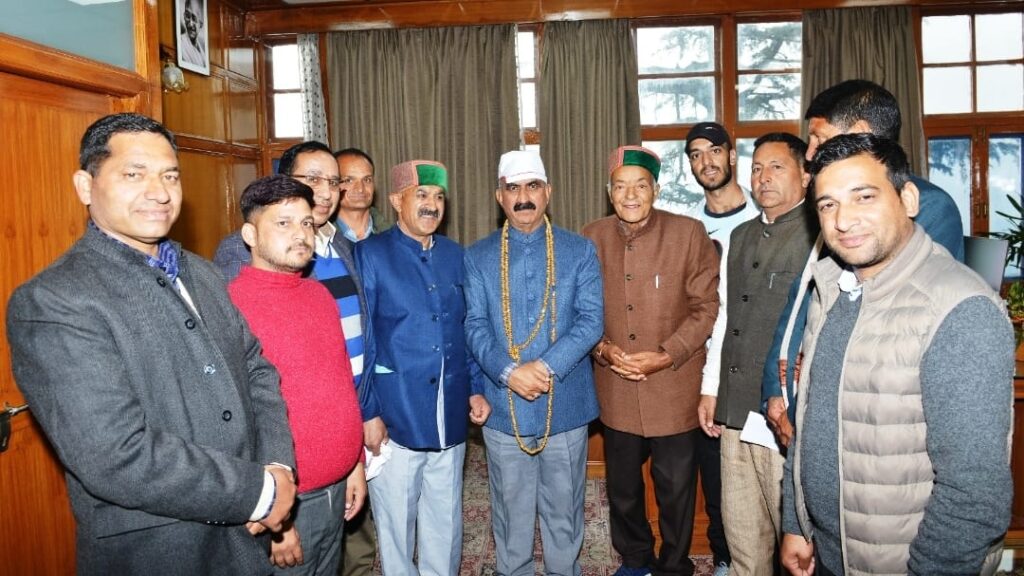A delegation of Pangi area meets CM A delegation of Pangi area meets CM HIMACHAL HEADLINES