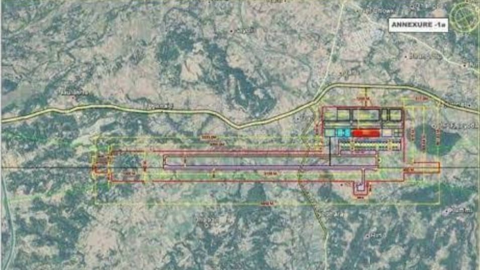 The construction cost of Balh airport has gone up to Rs 8034 Cr HIMACHAL HEADLINES