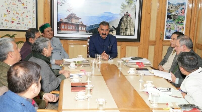 Properties of drug mafia will be confiscated : Sukhu HIMACHAL HEADLINES