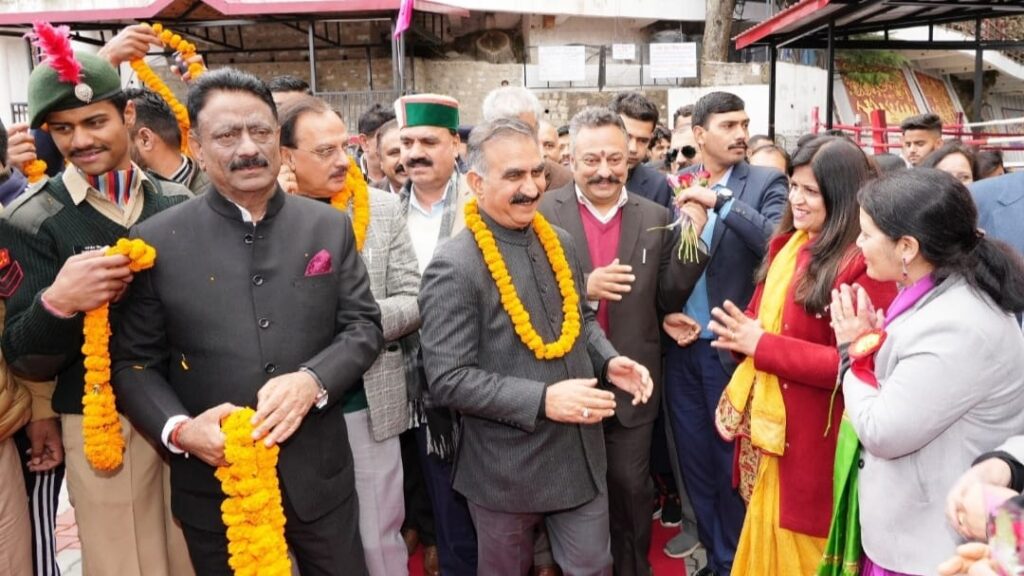Tourism courses and digital library for Sanjauli College : Sukhu HIMACHAL HEADLINES